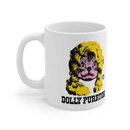 Dolly Purrton Ceramic Mug
