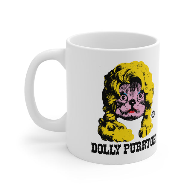 Dolly Purrton Ceramic Mug