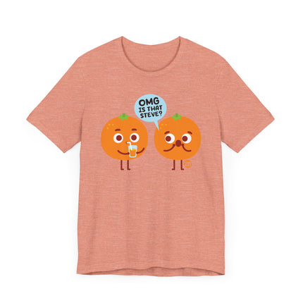 Cute "OMG STEVE ORANGE" Tee Shirt