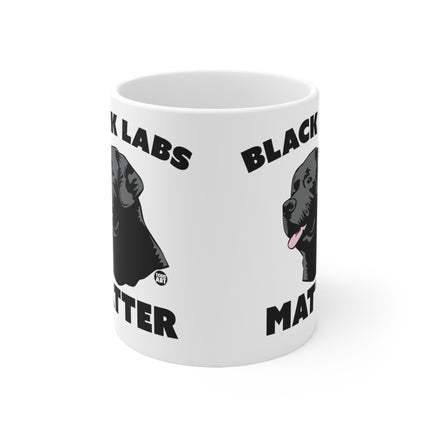 Black labs Matter Ceramic Mug