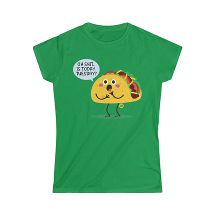 Oh Shit Taco Tuesday Women's Softstyle Tee