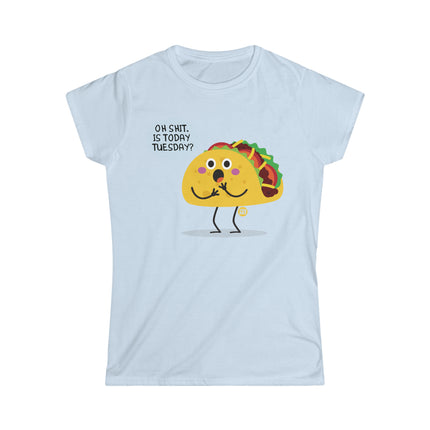 Oh Shit Taco Tuesday Women's Softstyle Tee