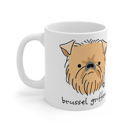 Dog Breeds Brussel Griffon Ceramic Mug
