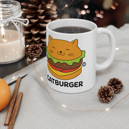 Cat Burger Ceramic Mug
