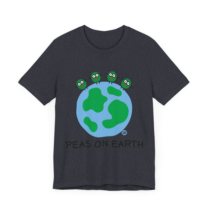 Cute "PEAS ON EARTH" Tee Shirt