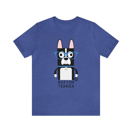 Bow Wow Meow Boston Terrier Unisex Tee