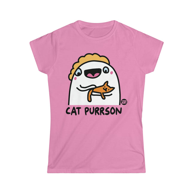 Cat Purrson Women's Softstyle Tee