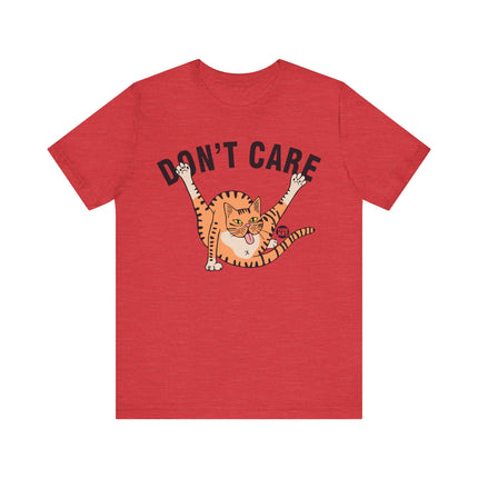 Don't Care Cat Tee