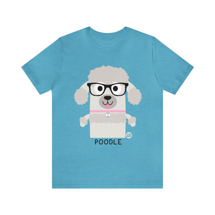 Bow Wow Meow Poodle Unisex Tee