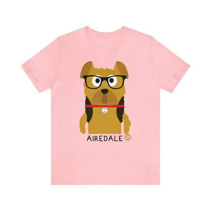 Bow Wow Meow Airedale Unisex Tee