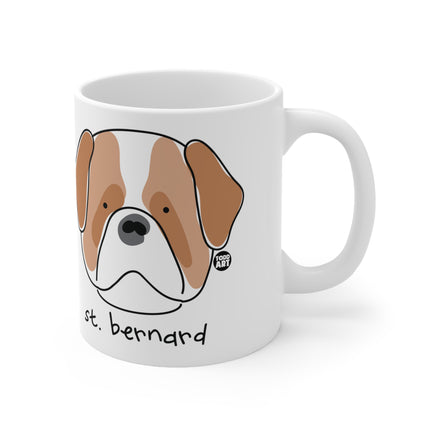 Dog Breeds St. Bernard Ceramic Mug