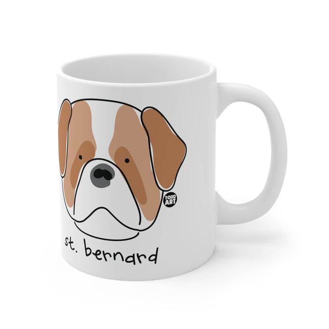 Dog Breeds St. Bernard Ceramic Mug