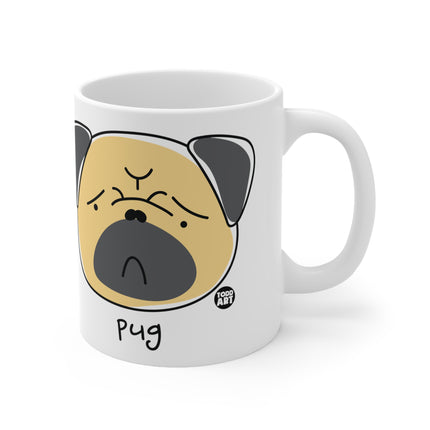 Dog Breeds Pug Ceramic Mug