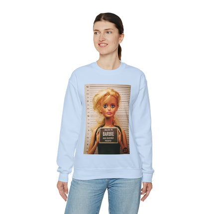 Barbie Malibu Mugshot Crewneck Sweatshirt