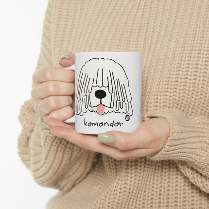 Dog Breeds Komondor Ceramic Mug