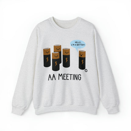 AA Meeting Battery Crewneck Sweatshirt