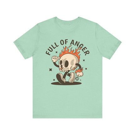 Full of Anger Skull Tee