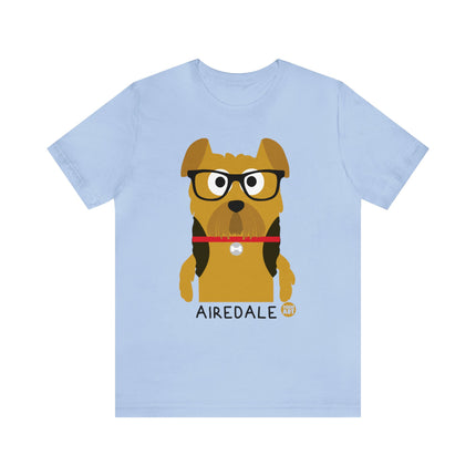 Bow Wow Meow Airedale Unisex Tee