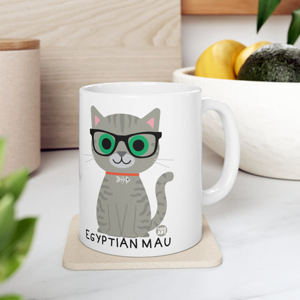 Bow Wow Meow Egyptian Mau Ceramic Mug