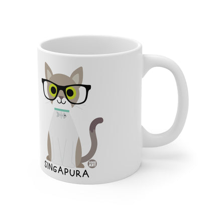 Bow Wow Meow Singapura Ceramic Mug