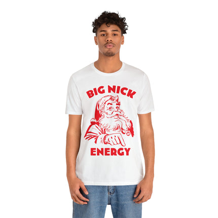 Big Nick Santa Unisex Short Sleeve Tee