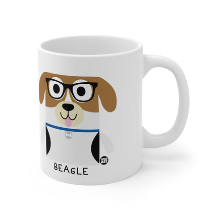 Bow Wow Meow Beagle Ceramic Mug