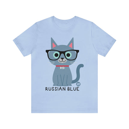 Bow Wow Meow Russian Blue Unisex Tee