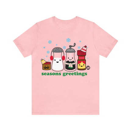 Seasons Greetings Christmas Unisex Tee