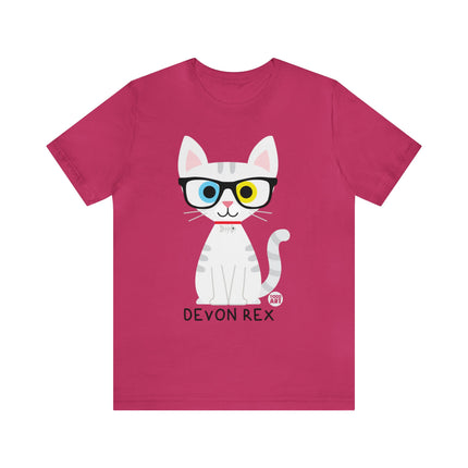 Bow Wow Meow Devon Rex Unisex Tee