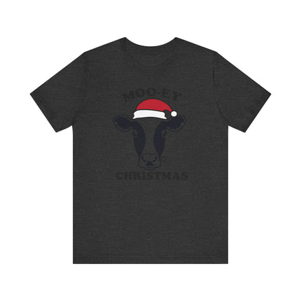 Cute "MOOEY XMAS" Tee Shirt