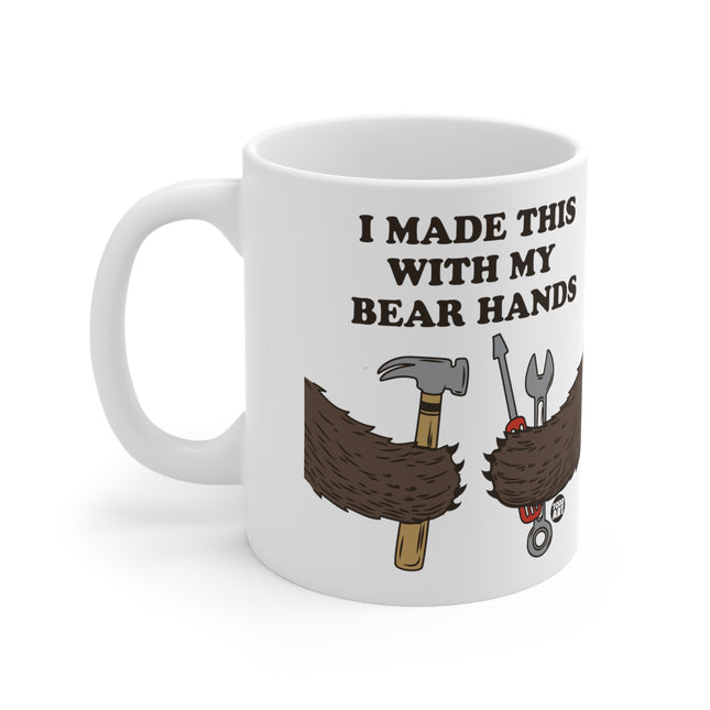 Made With bear Hands Ceramic Mug