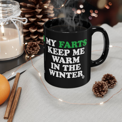 farts keep me warm Mug