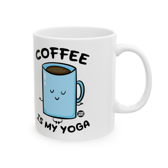 Coffee is my Yoga Ceramic Mug