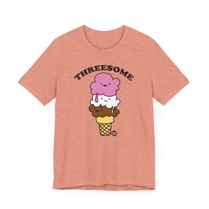 Funny "THREESOME" Tee Shirt