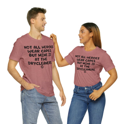 Hero Cape Drycleaners Unisex Tee