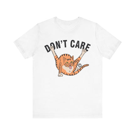 Don't Care Cat Tee