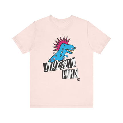 Jurassic Punk Dinosaur Tee, Punk Rock Dinosaur Tshirt