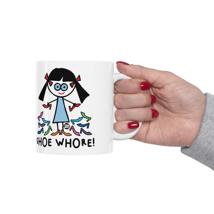 Shoe Whore Ceramic Mug