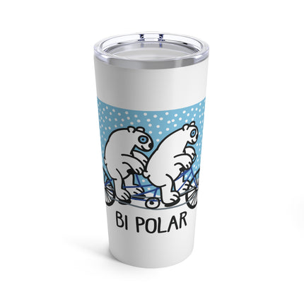 Bi Polar Bears Tumbler 20oz