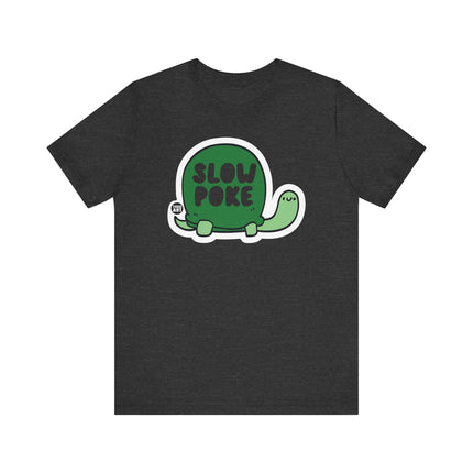 Cute "SLOW POKE" Turtle Tee Shirt