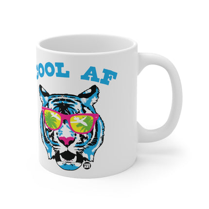 Cool AF Tiger Ceramic Mug