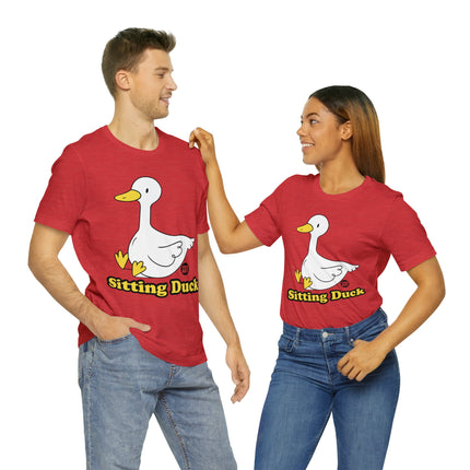 Sitting Duck Unisex Short Sleeve Tee