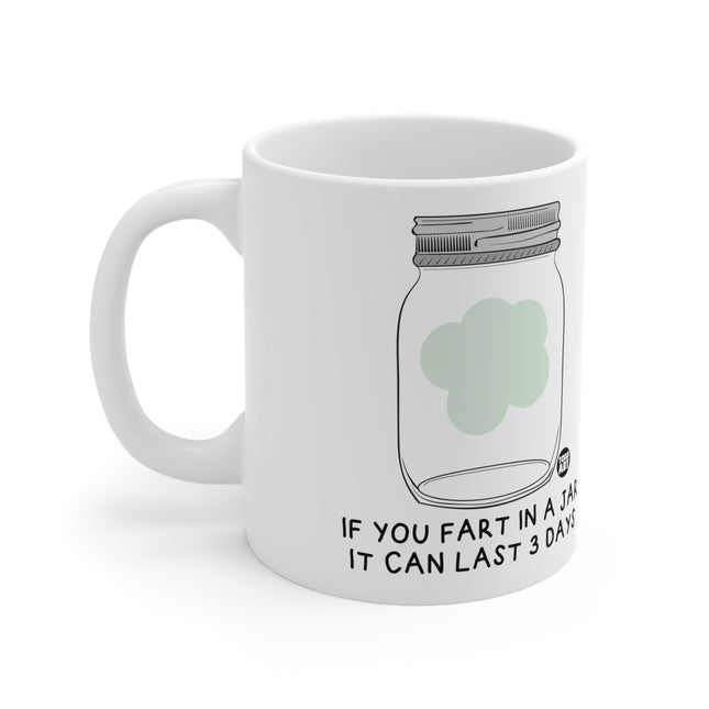Fart in a Jar Ceramic Mug