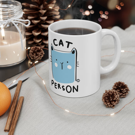 Cat Person Ceramic Mug