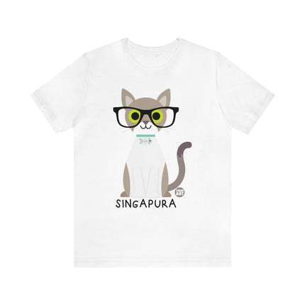 Bow Wow Meow Singapura Unisex Tee