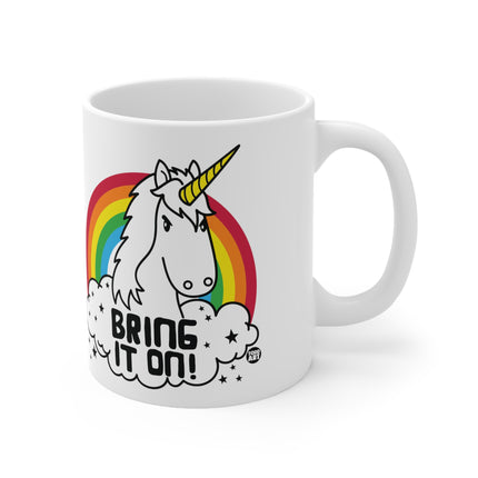 Bring it On Unicorn Ceramic Mug