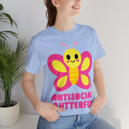 Antisocial Butterfly Unisex Tee