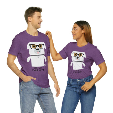 Bow Wow Meow Great Pyrenese Unisex Tee