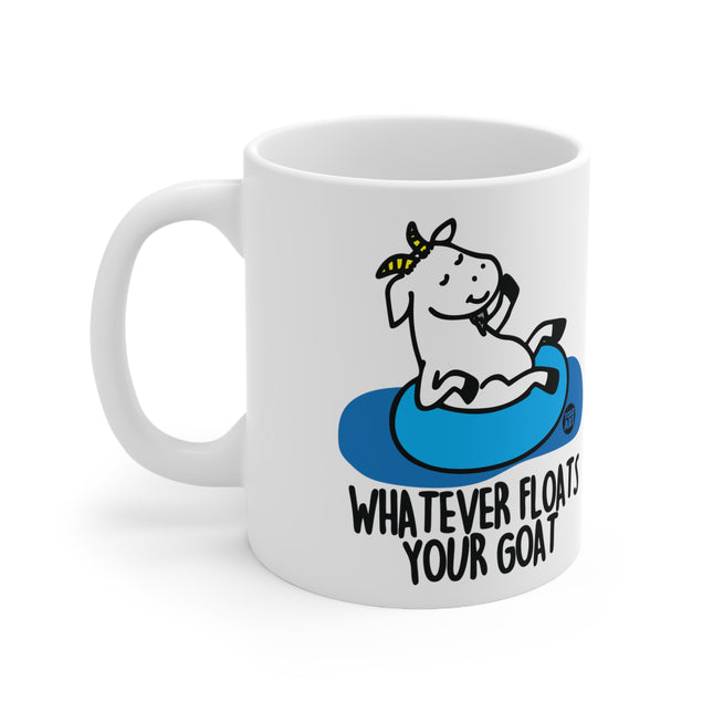 Whatever Floats Your Goat Ceramic Mug