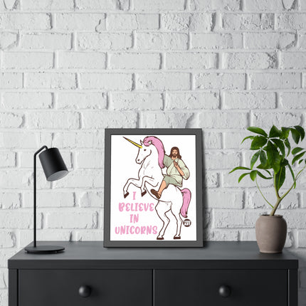 Believe in Unicorns Paper Posters